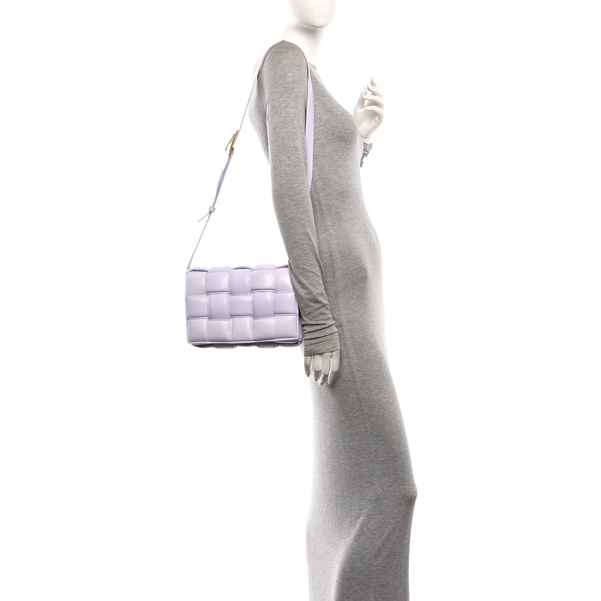Bottega Veneta Nappa Maxi Intrecciato Padded Cassette Crossbody Bag Mirth Washed 2 of 11