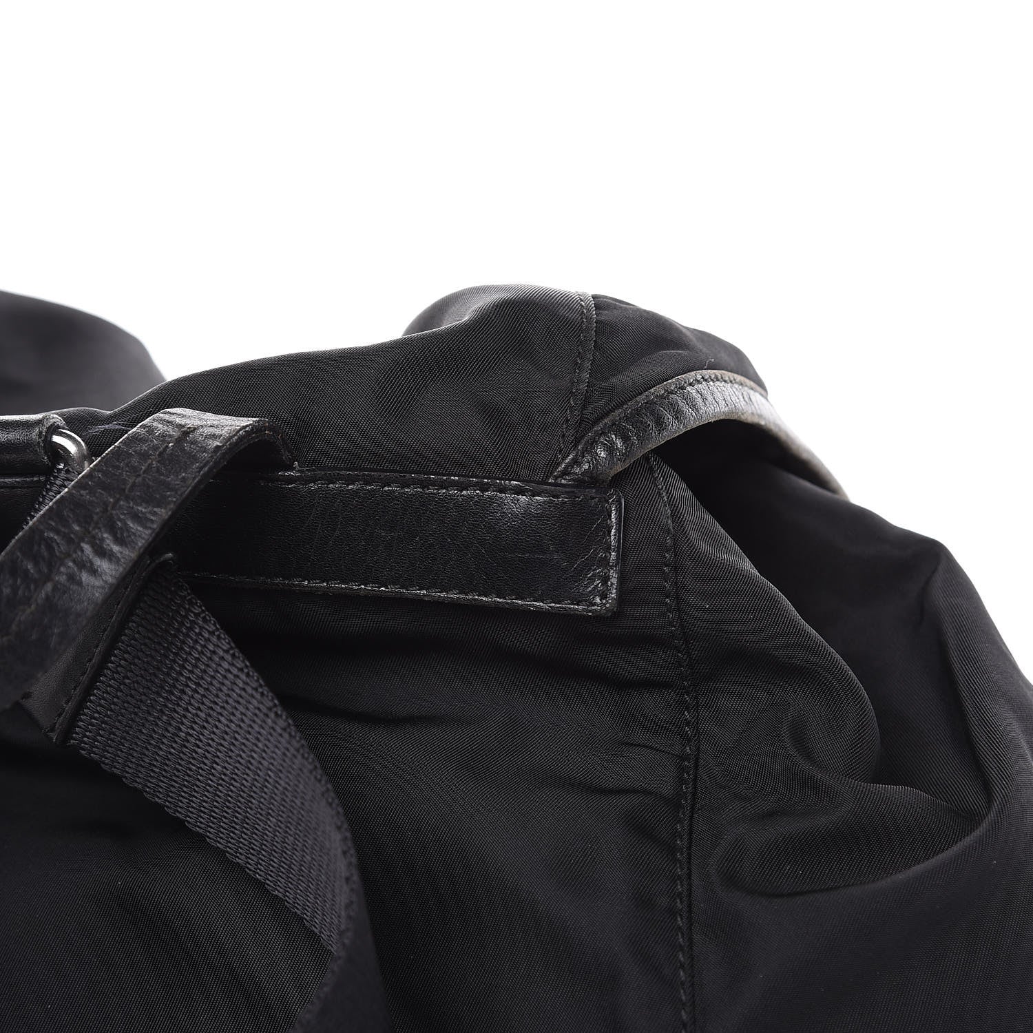 Prada Tessuto Nylon Vela Small Backpack Black 14 of 14