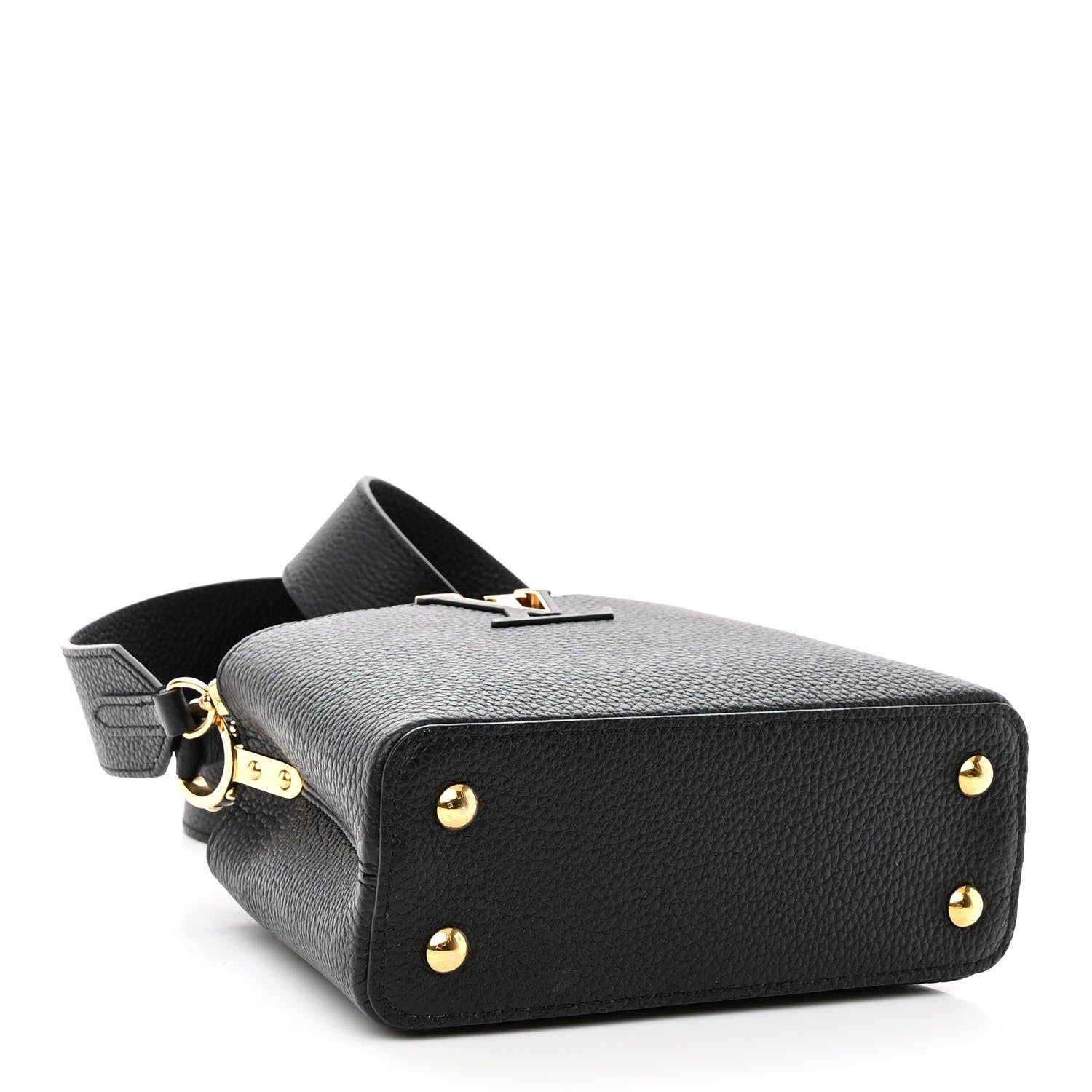 Louis Vuitton Taurillon Mini Capucines Black 4 of 10