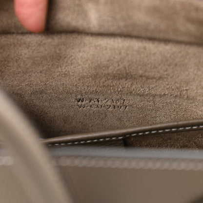 Celine Drummed Calfskin Nano Luggage Souris 7 of 12