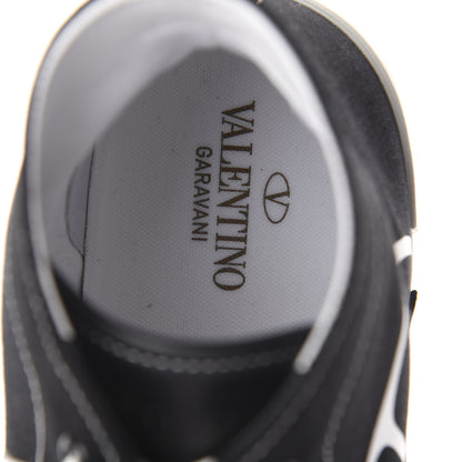 Valentino Garavani Canvas Suede Mens VLTN Tricks High Top Sneakers 45 Black 5 of 7