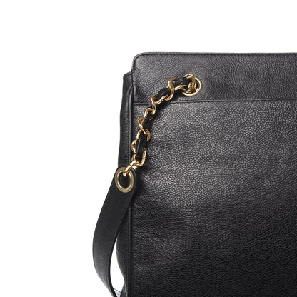 Chanel Caviar CC Shoulder Bag Black 10 of 10
