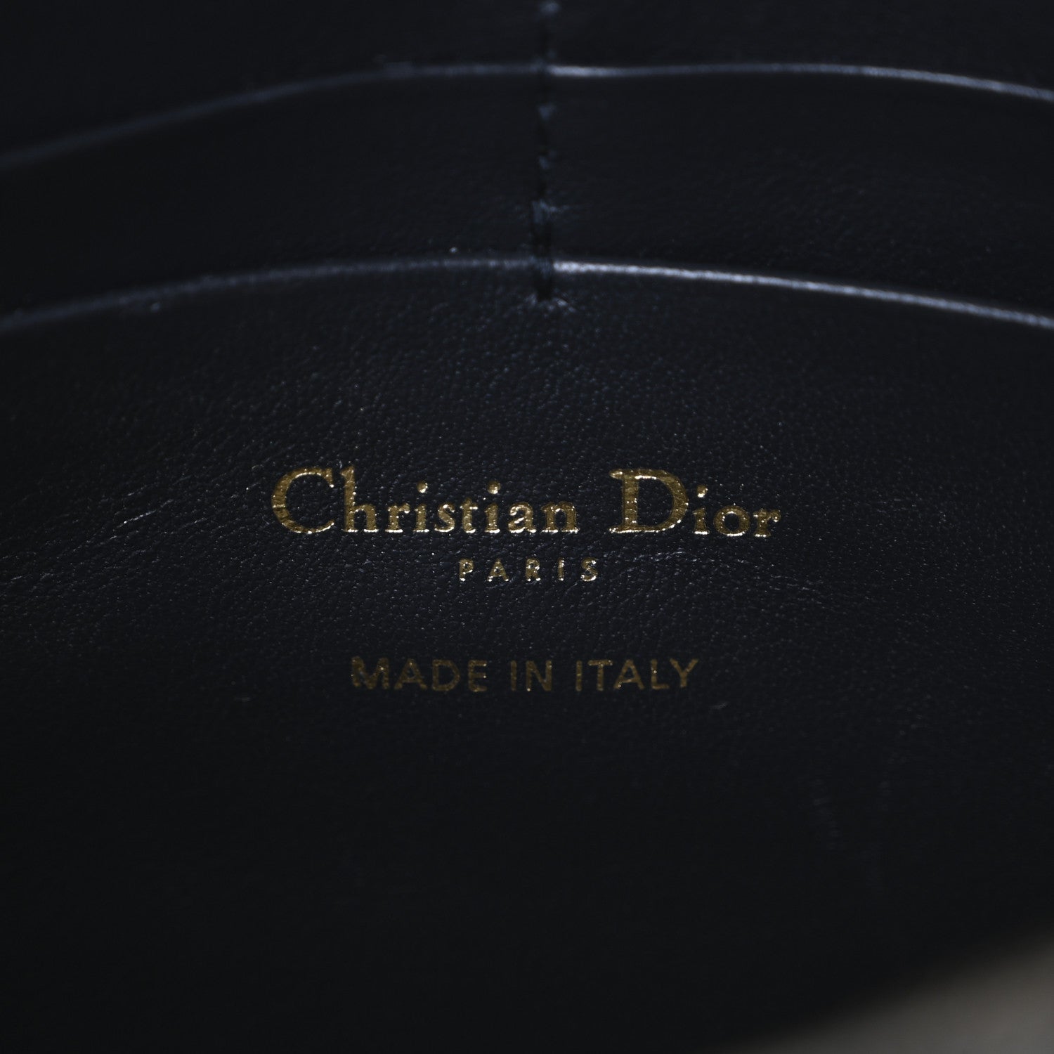 Christian Dior Oblique Saddle Chain Pouch Blue 6 of 11