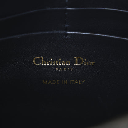 Christian Dior Oblique Saddle Chain Pouch Blue 6 of 11