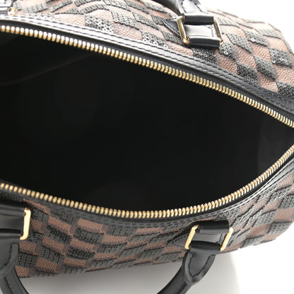 Louis Vuitton Damier Paillettes Speedy 30 Black 5 of 10