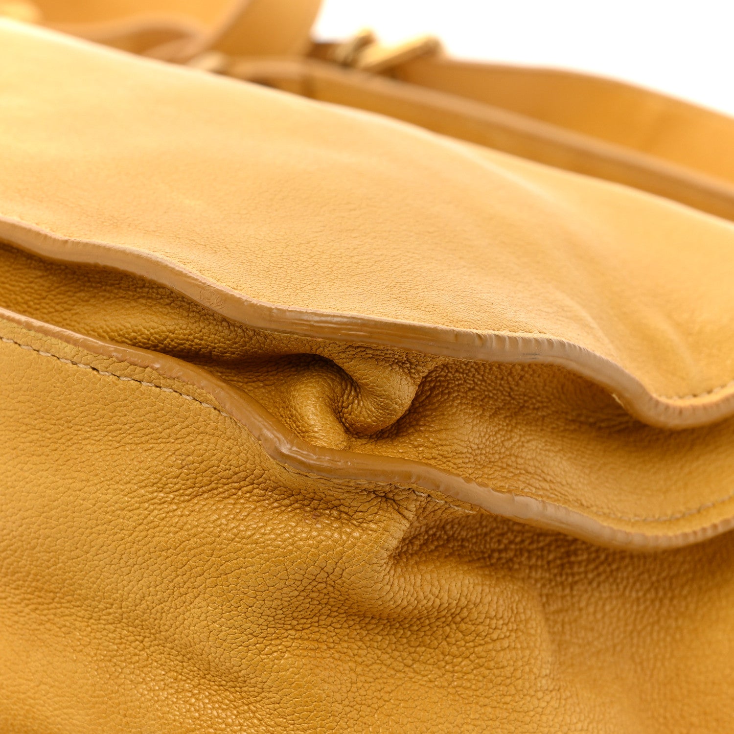 Proenza Schouler Lambskin Medium PS1 Satchel Mustard 20 of 22