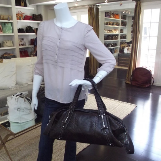 Python Weekender Bag Brown