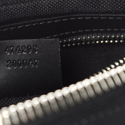 Gucci Soft GG Supreme Monogram Web Belt Bag Black Grey 10 of 13