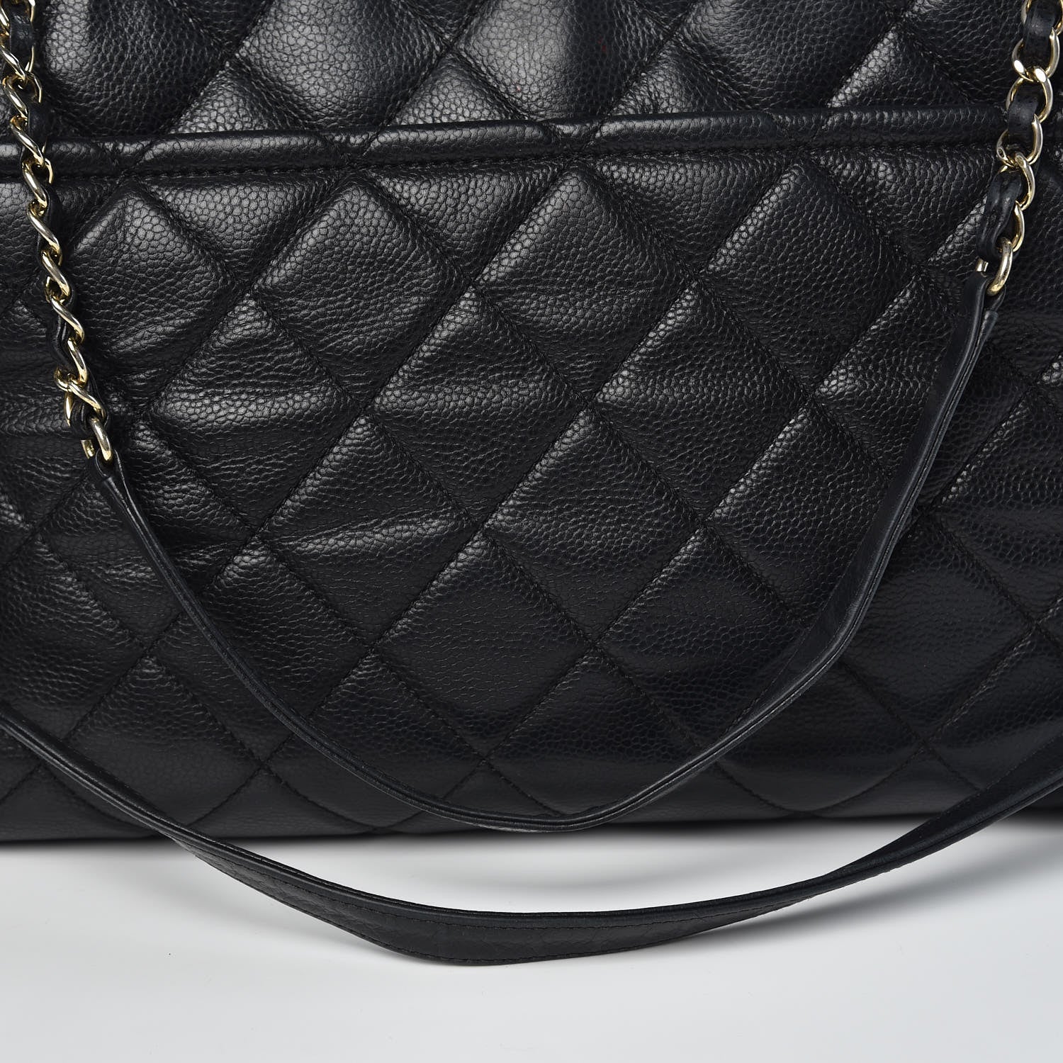 Chanel Caviar Quilted Timeless CC Soft Tote Black 12 of 18