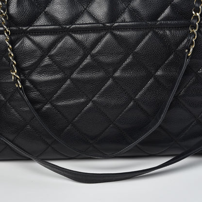 Chanel Caviar Quilted Timeless CC Soft Tote Black 12 of 18