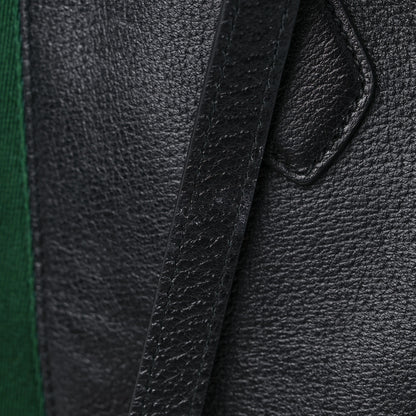 Gucci Textured Calfskin Web Medium Ophidia Shopping Tote Black 15 of 15