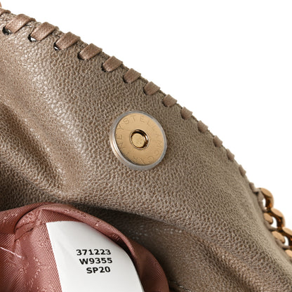 Stella McCartney Mini Falabella Fold Over Tote Clotted Cream 9 of 17