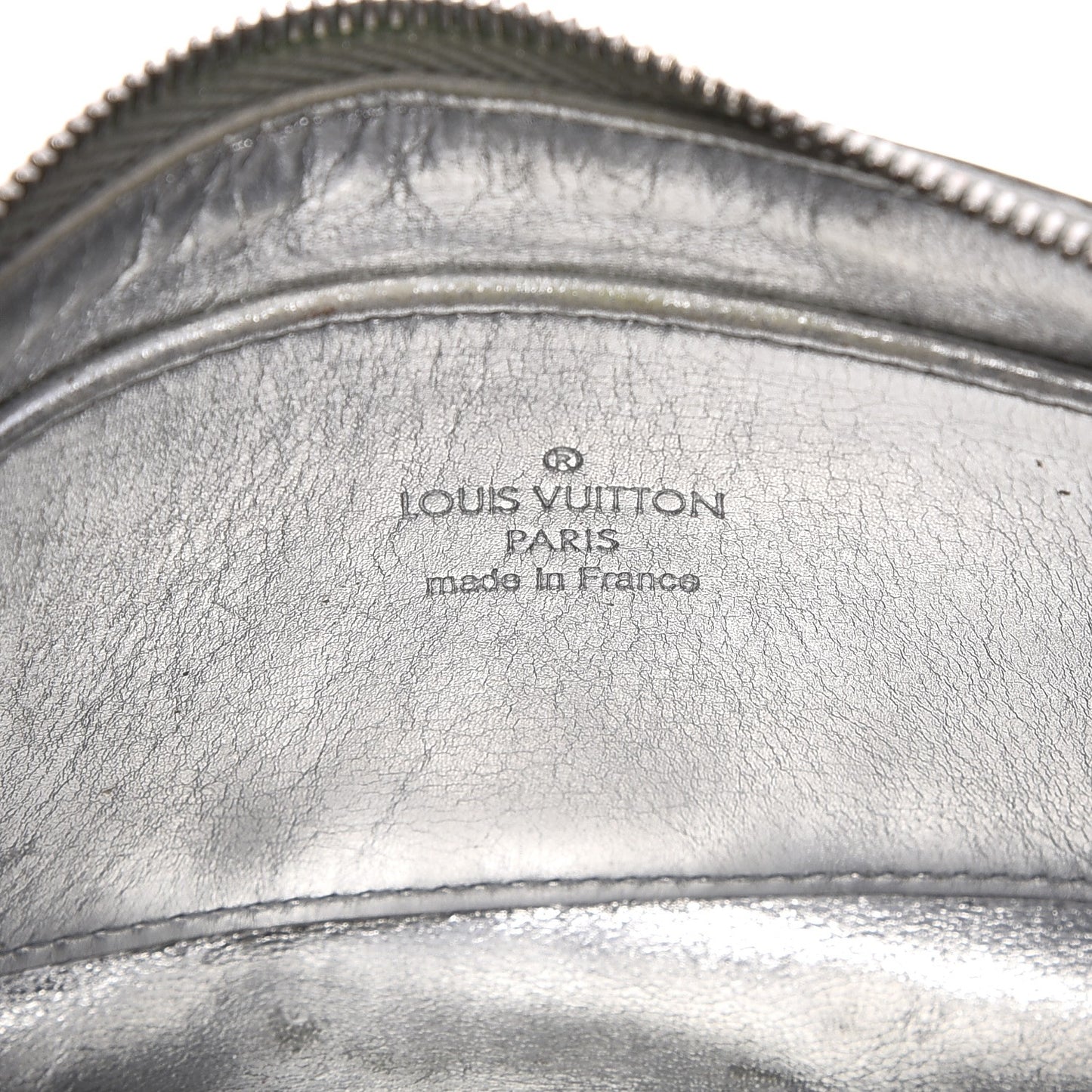 Monogram Miroir Trousse Cosmetic Bag Silver