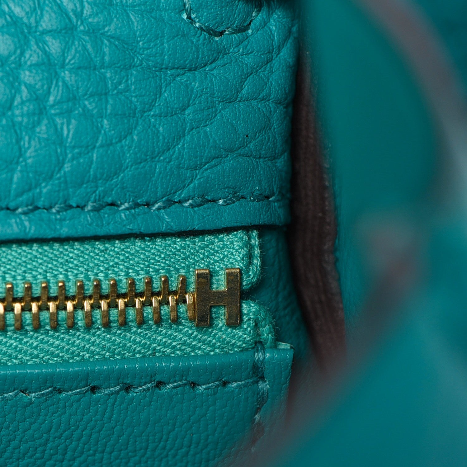 Hermes Taurillon Clemence Kelly Retourne 35 Bleu Paon 30 of 32