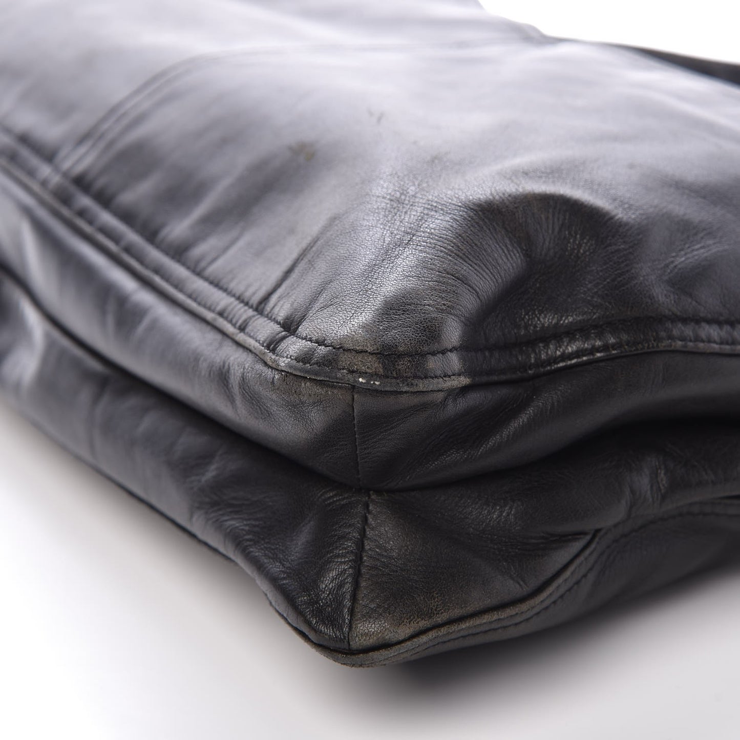 Soft Calfskin Satchel Black