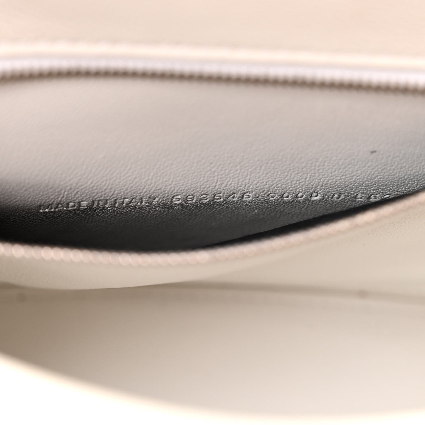 Grained Calfskin Small Hourglass Top Handle Bag White