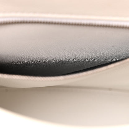 Balenciaga Grained Calfskin Small Hourglass Top Handle Bag White 7 of 15