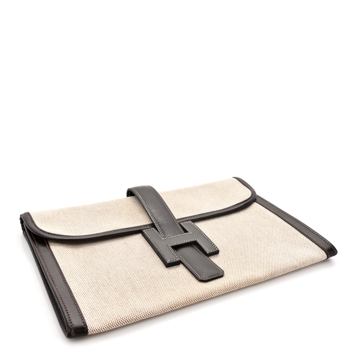 Hermes Box Toile Jige PM Clutch Ebene 4 of 13