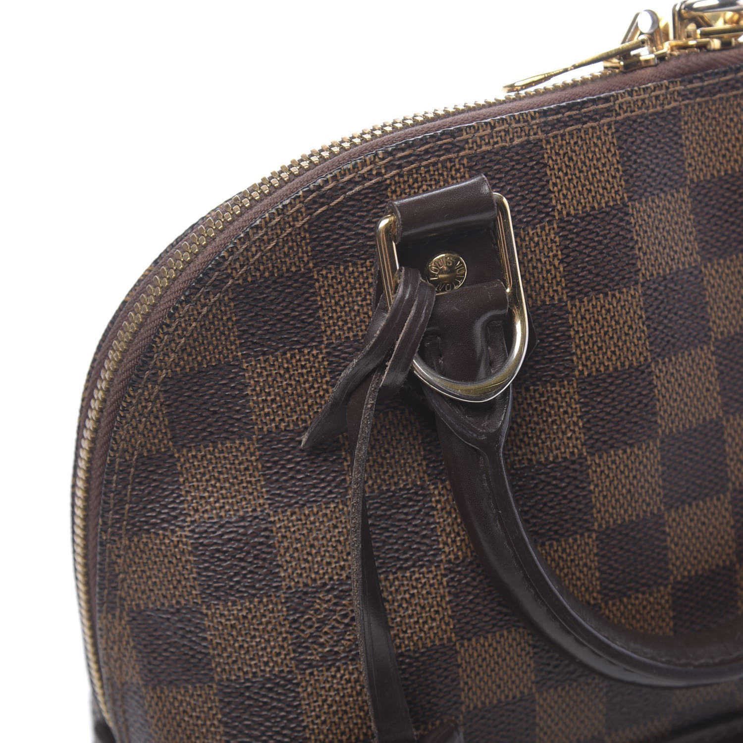 Louis Vuitton Damier Ebene Alma BB 7 of 10