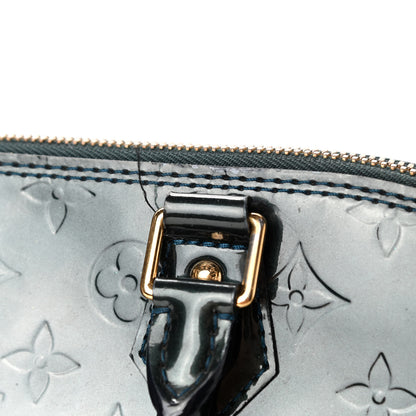 Louis Vuitton Vernis Alma GM Blue Nuit 4 of 5