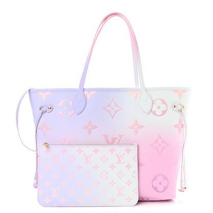 Louis Vuitton Monogram Giant Spring In The City Neverfull MM Sunrise Pastel 1 of 8