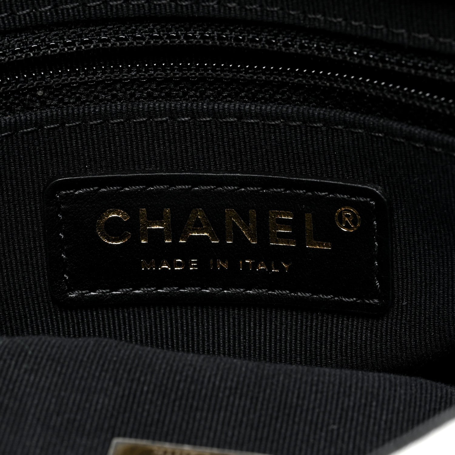 Chanel Canvas Printed Deer Coco Mini Single Flap White Black 6 of 10