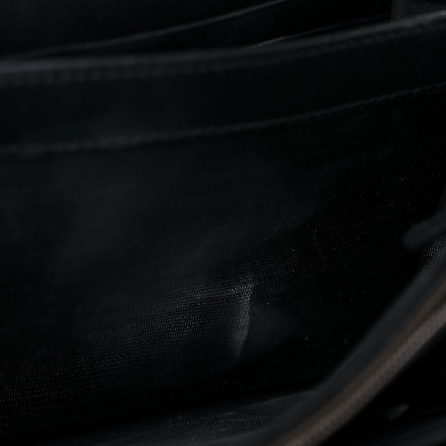 Velvet Matelasse GG Marmont Chain Wallet Black