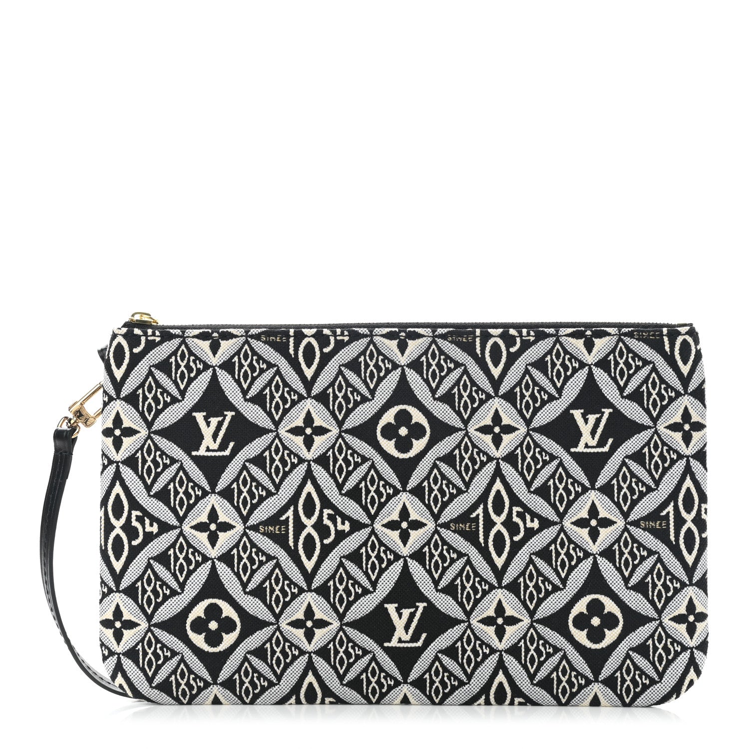 Louis Vuitton Jacquard Since 1854 Neverfull MM GM Pochette Grey 1 of 7