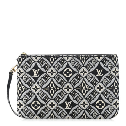 Louis Vuitton Jacquard Since 1854 Neverfull MM GM Pochette Grey 1 of 7