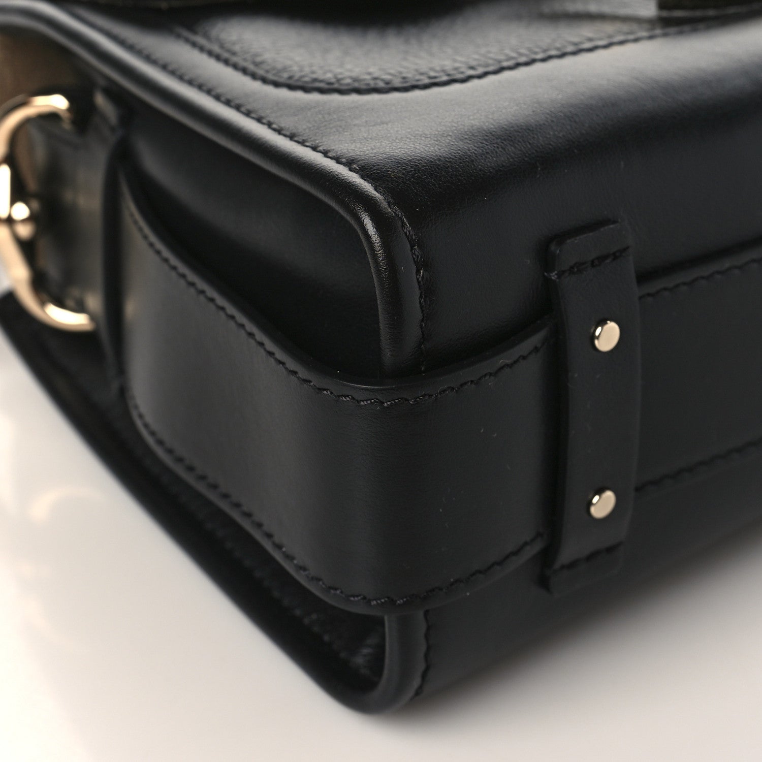 Chloe Calfskin Mini Tess Day Bag Black 6 of 7