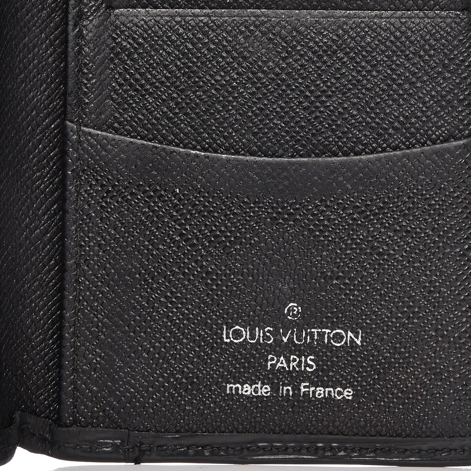 Louis Vuitton Epi Pocket Organizer Black 6 of 8
