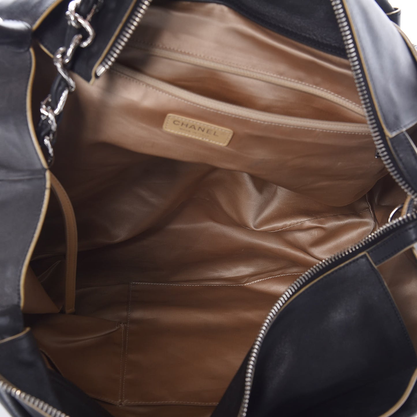 Calfskin CC Duffel Bag Black