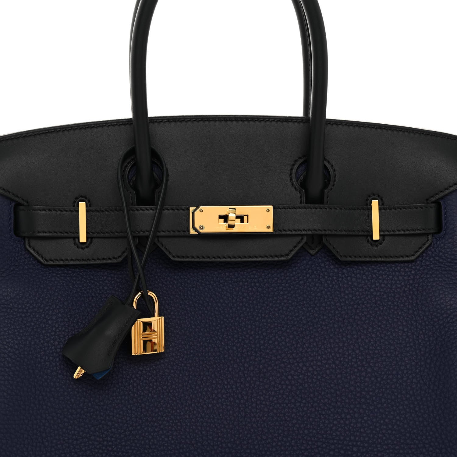 Hermes Taurillon Clemence Sombrero Birkin 30 Bleu Encre Bleu Obscur 7 of 12