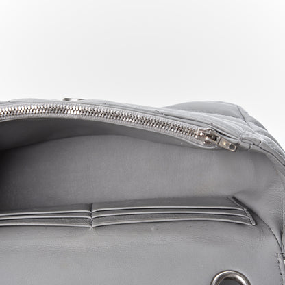 Balenciaga Calfskin Logo Matelasse S BB Round Shoulder Bag Gris Haussmannien 4 of 8