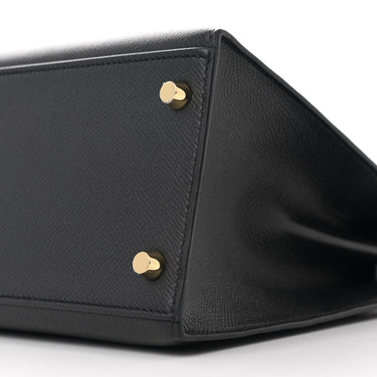 Hermes Epsom Kelly Sellier 28 Black 10 of 12