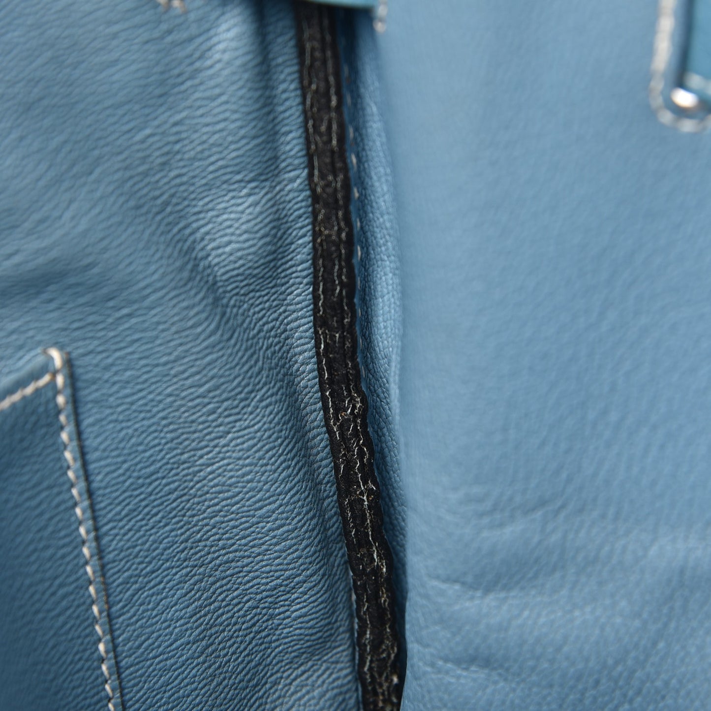 Togo Birkin 40 Blue Jean
