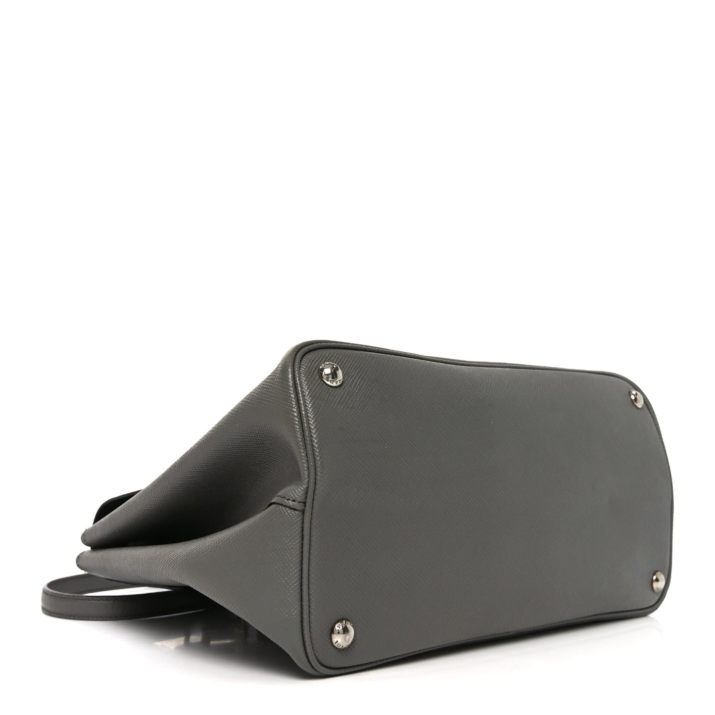 Saffiano Cuir Convertible Top Handle Tote Marmo