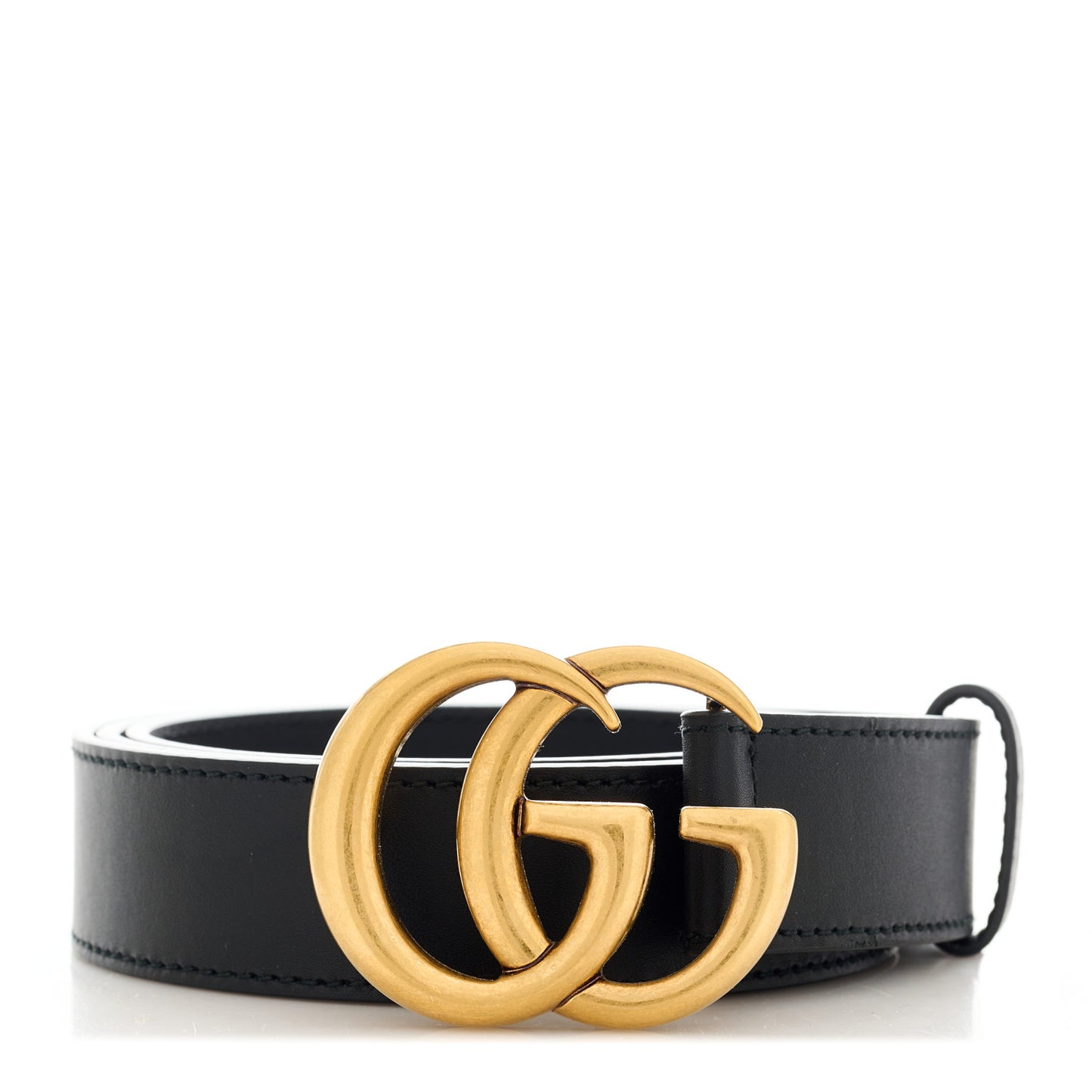 Calfskin Double G 30mm Belt 95 38 Black