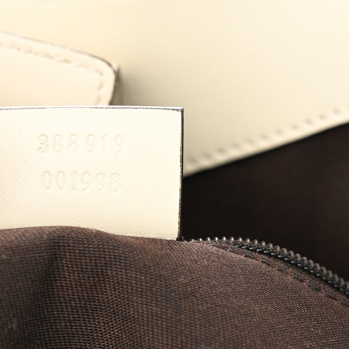 Monogram Shoulder Bag White