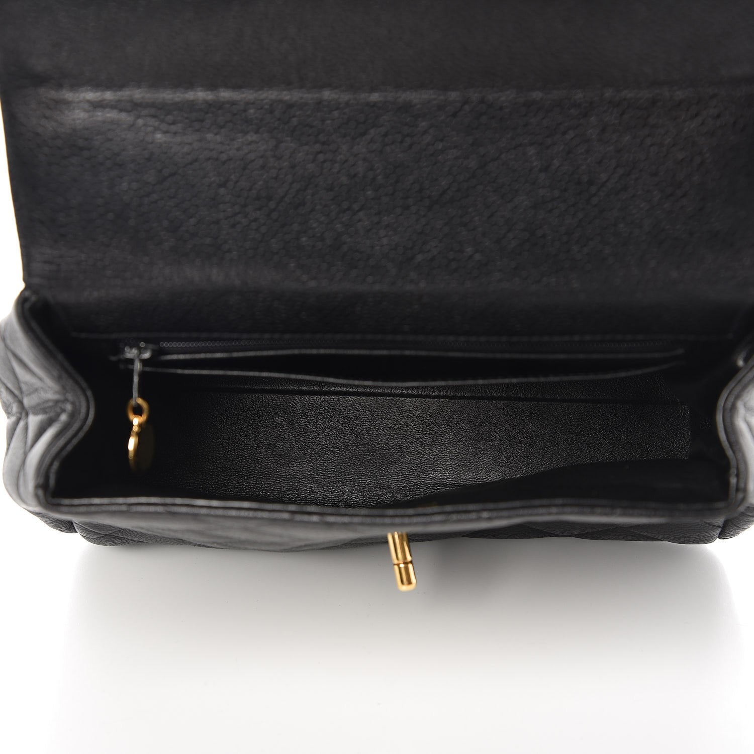 Chanel Caviar Quilted Medium Kelly Flap Bag Black 5 of 10