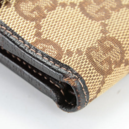 Gucci Monogram Abbey Compact Wallet Dark Brown 9 of 9