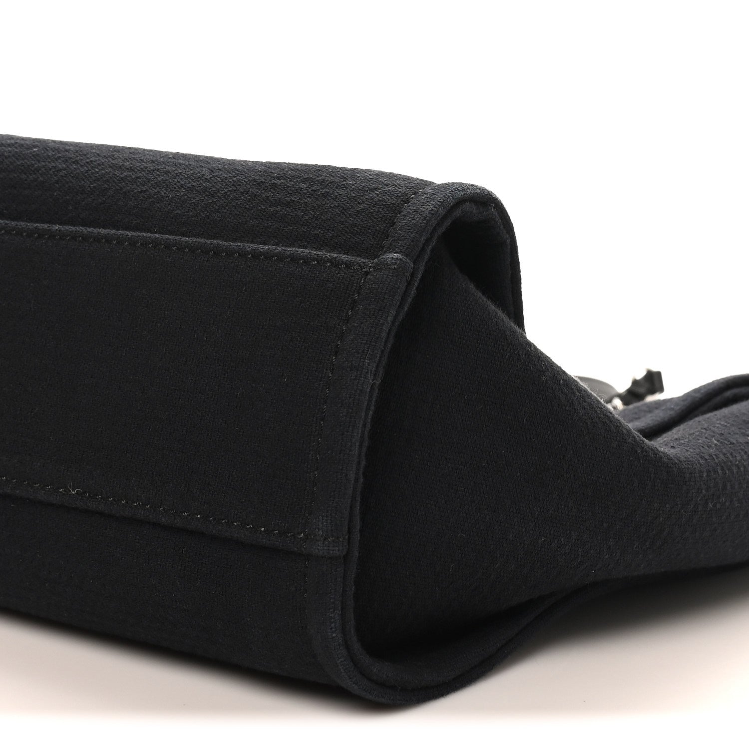 Chanel Mixed Fibers Small Deauville Tote Black 11 of 11