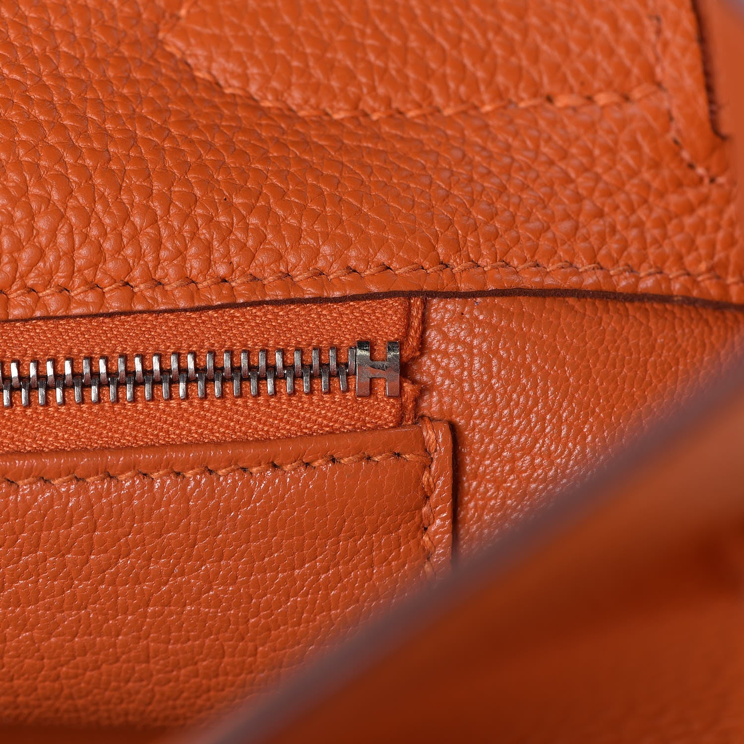 Hermes Togo Shoulder Kelly 40 Orange 14 of 24