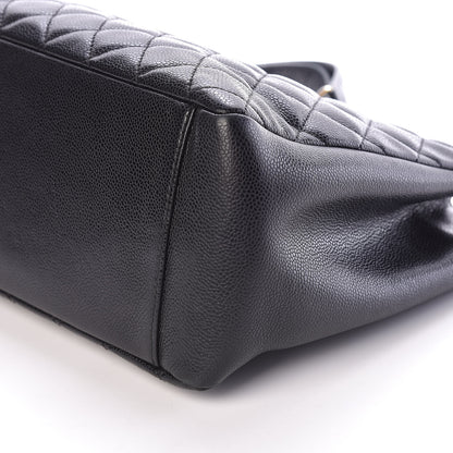 Chanel Caviar Quilted Grand Shopping Tote GST Black 9 of 9