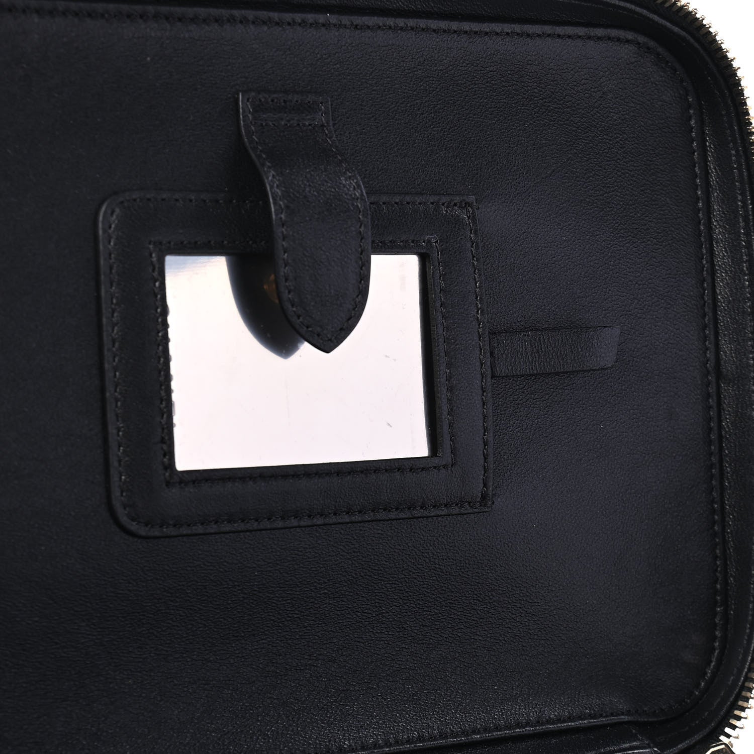 Chanel Caviar Quilted Large CC Filigree Vanity Case Black 8 of 10