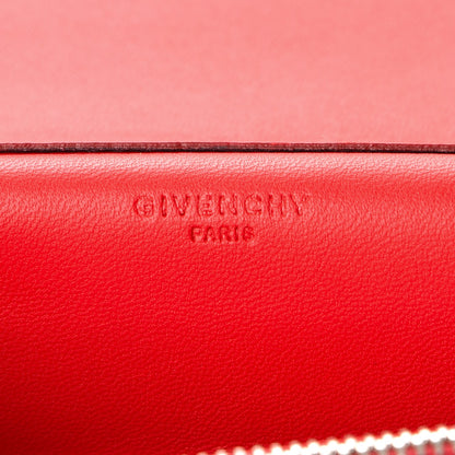 Givenchy Sugar Goatskin Pandora Chain Wallet Red 6 of 10