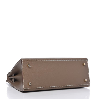 Hermes Epsom Kelly Sellier 28 Etoupe 4 of 11