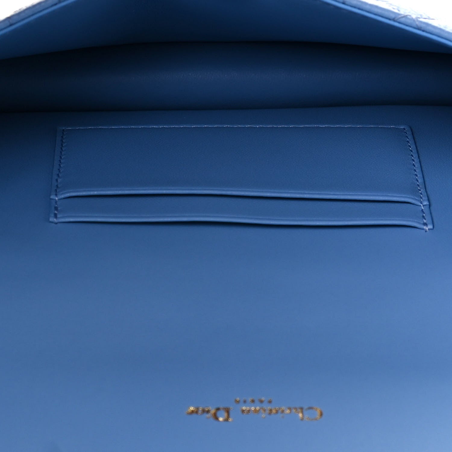Christian Dior Supple Calfskin Caro Belt Bag Cloud Blue 4 of 12