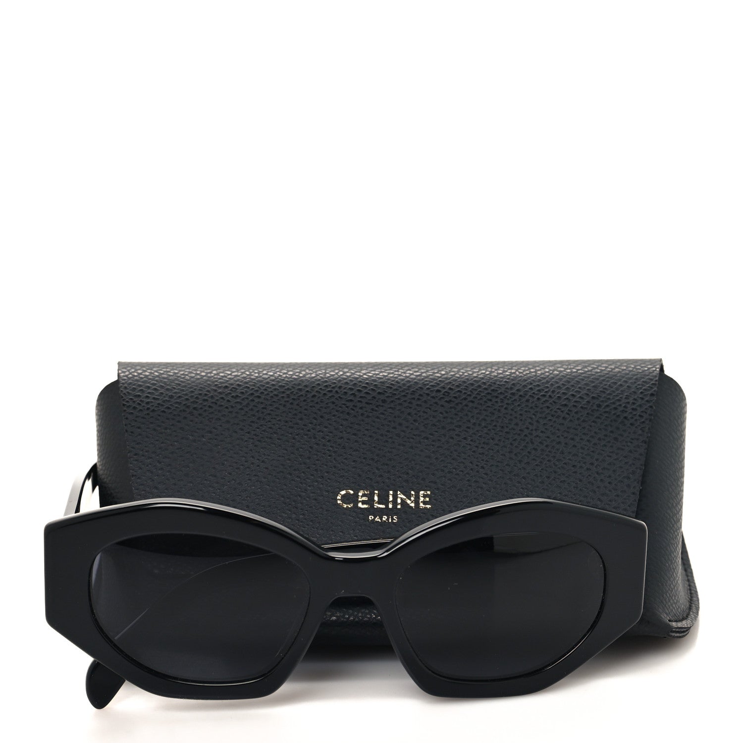 Celine Acetate Triomphe 01 Sunglasses CL 40238U Black 7 of 7