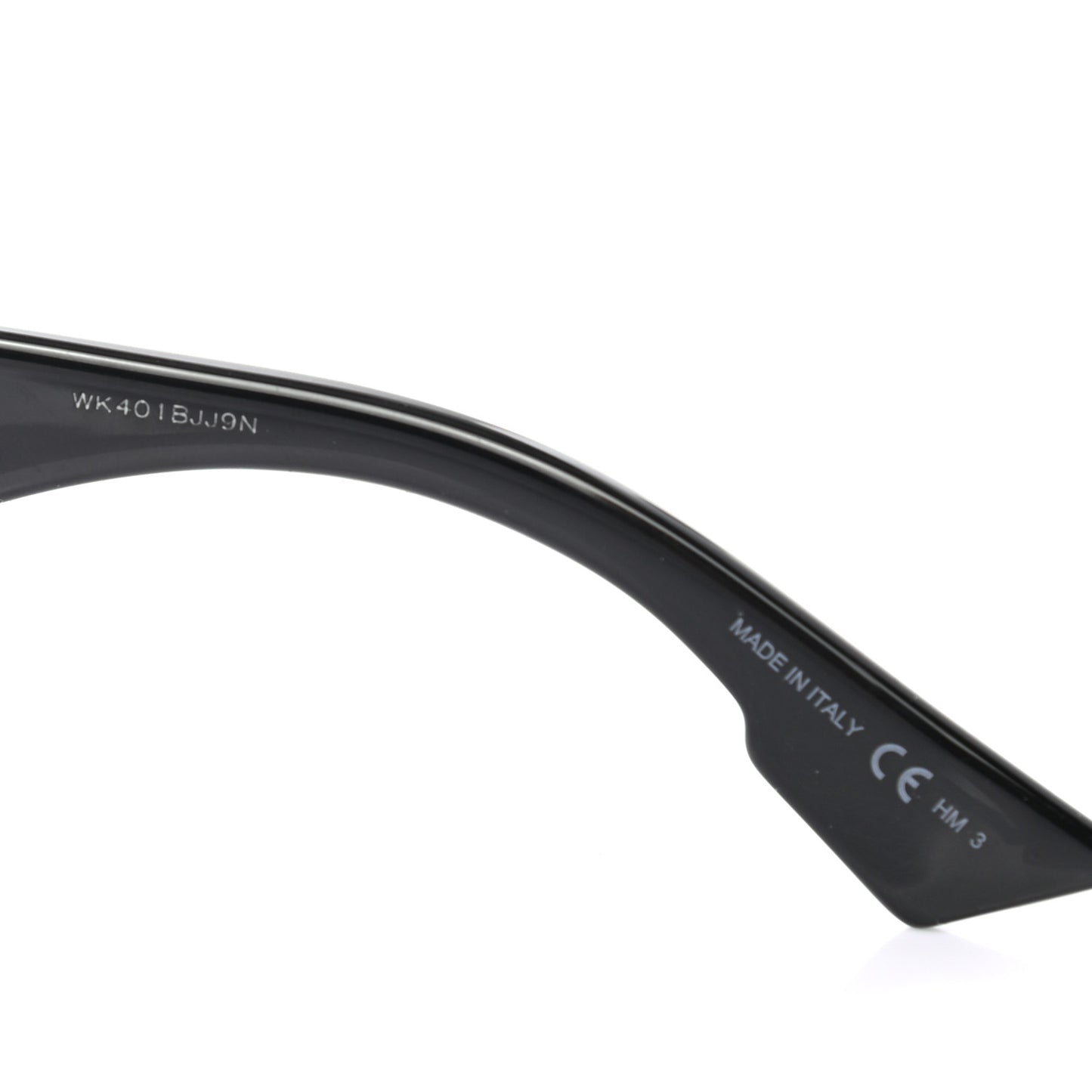 Acetate D Dior Square Sunglasses Black